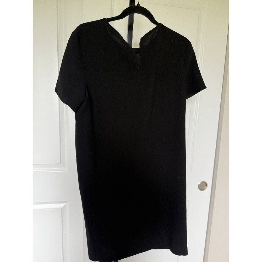Jenni Kayne Crepe Black Shift Dress Size M - Picture 4 of 5